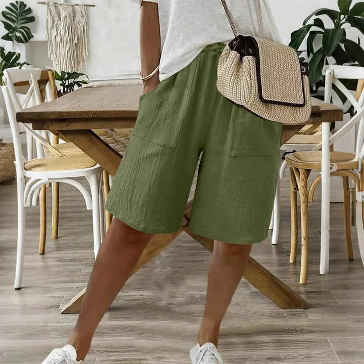 Sienna | Shorts in cotone e lino