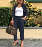 Martina | completo camicia e pantaloni in lino e cotone