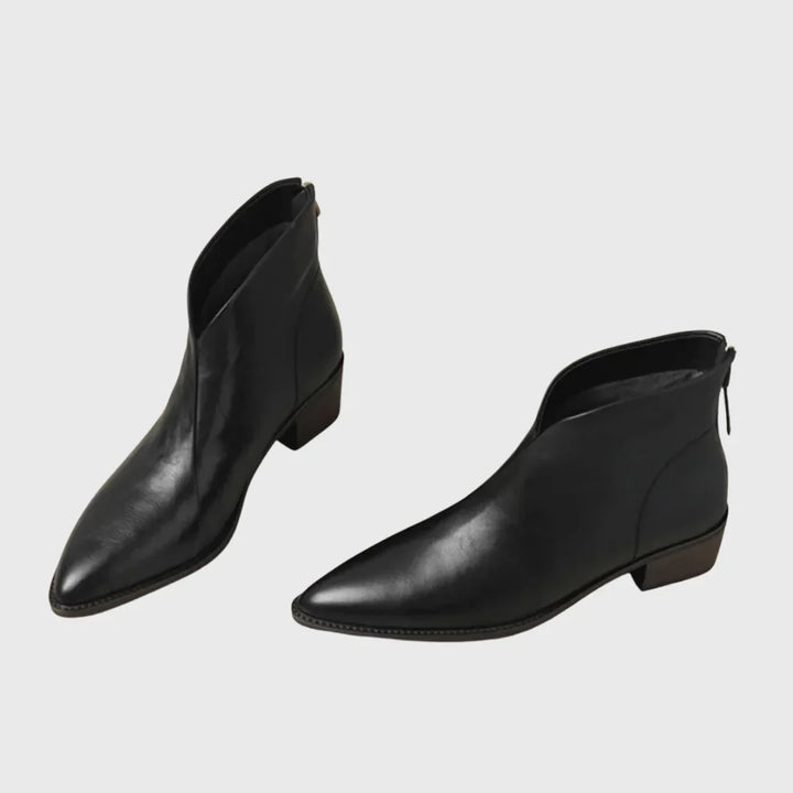 Camille | Stivaletti di Lusso con Tacco Basso
