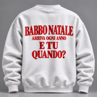 Felpa senza Cappuccio Natalizia Unisex–Edizione Natalizia