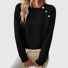 Elise | Maglia Elegante con Dettagli a Botton