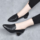 Elodie | Pumps Eleganti in Pelle Morbida con Ricamo