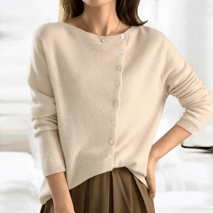 Clara | elegante giacca in maglia