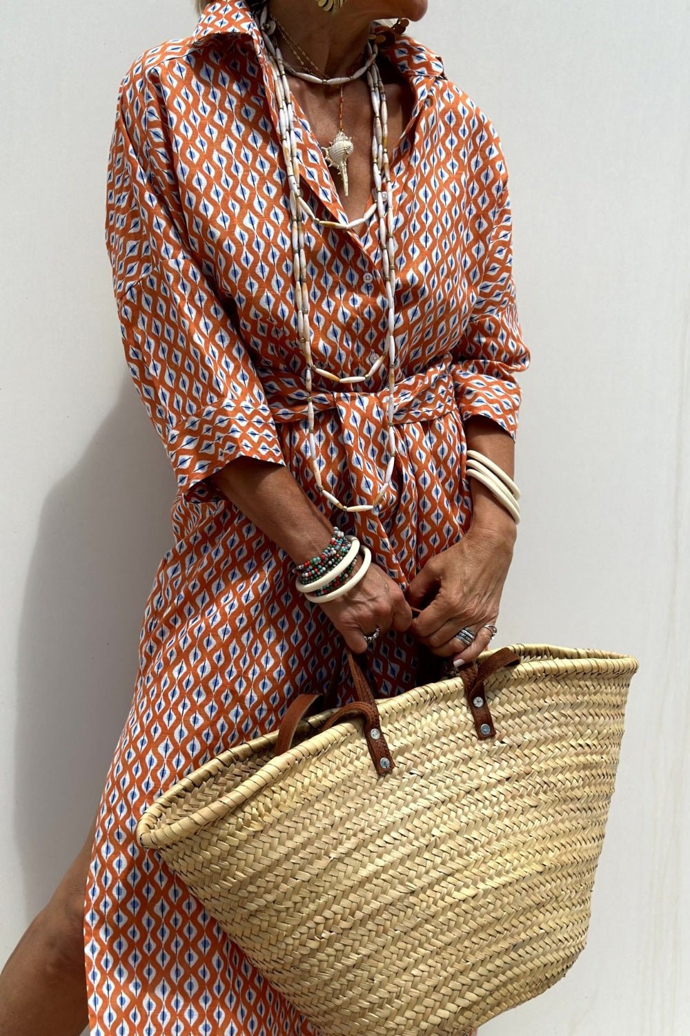 Anne | elegante abito camicia a righe
