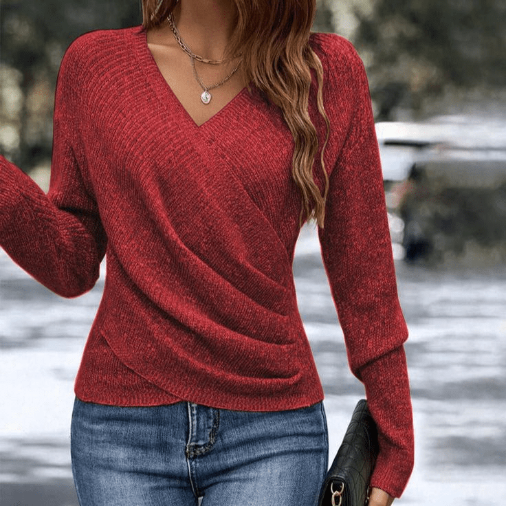 Astrid | Maglione Elegante in Maglia Morbida