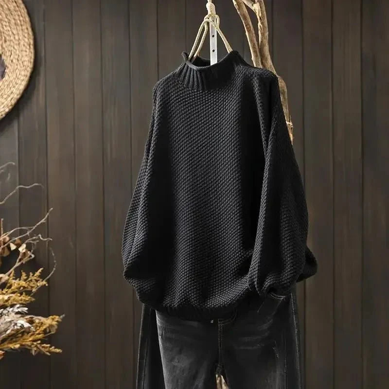 Celina | Maglione Morbido a Collo Alto
