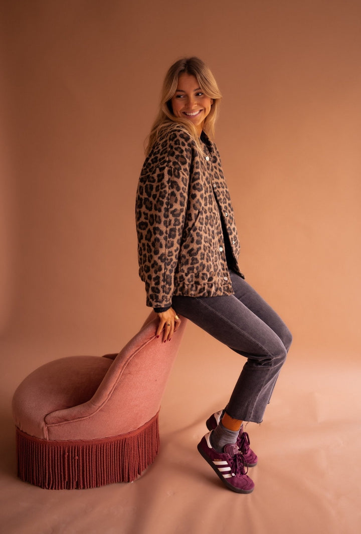 Charlene | Giacca Leopardata alla Moda