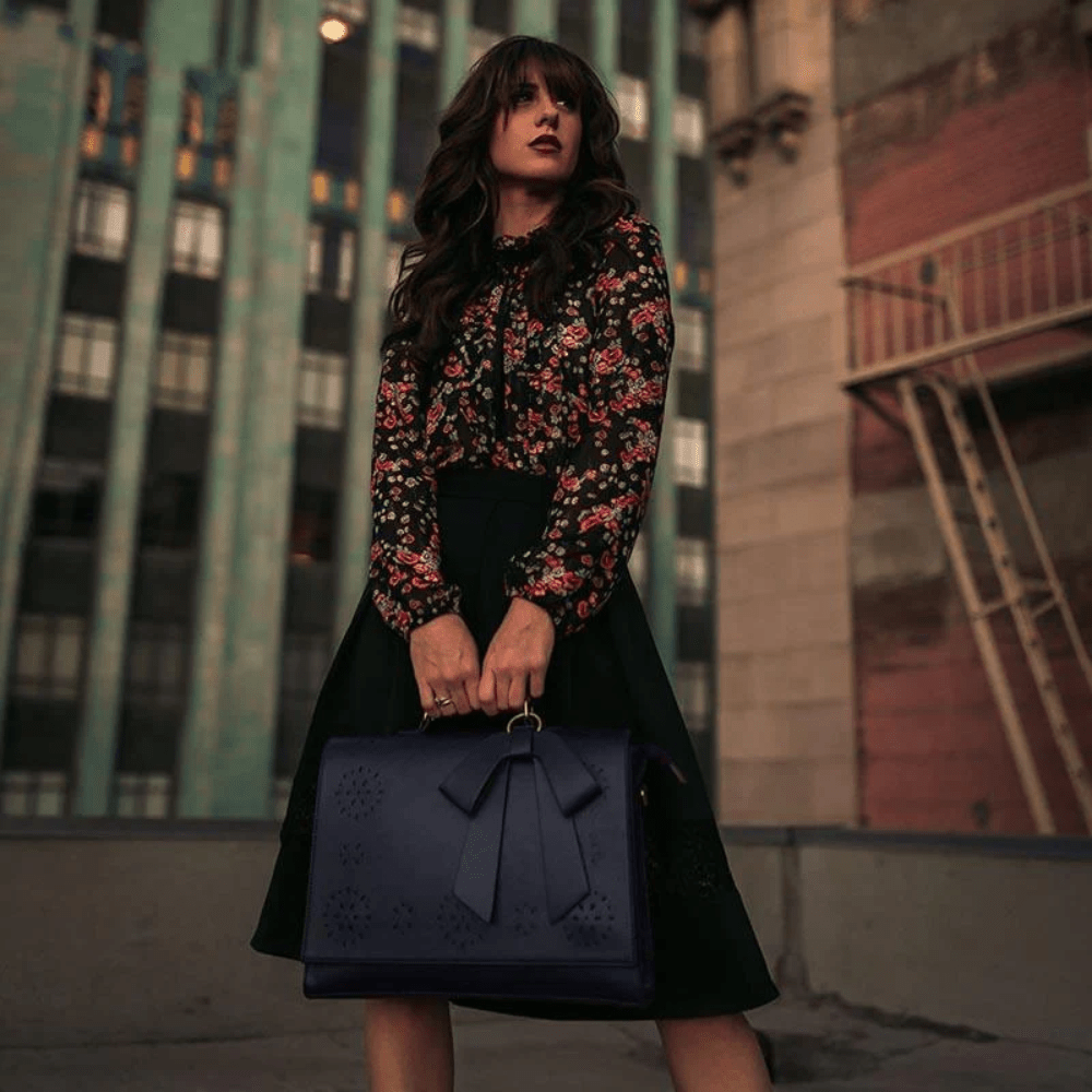 Bernadette | borsa elegante con fiocco