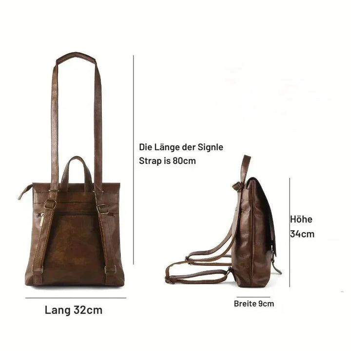 Ermelinde | Zaino retro multifunzionale