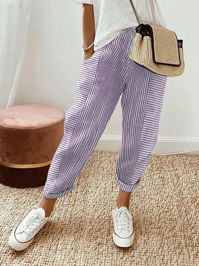 Lore | Pantaloni a righe Lore